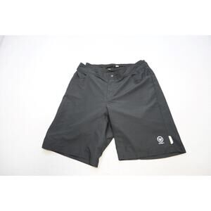 Canari Padded Mountain Biking Shorts Black Lined Cycling Mens Size 2XL XXL